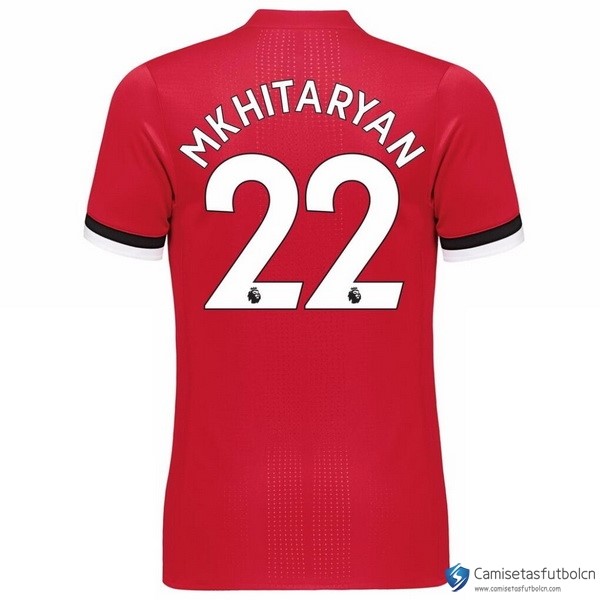 Camiseta Manchester United Primera equipo Mkhitaryan 2017-18